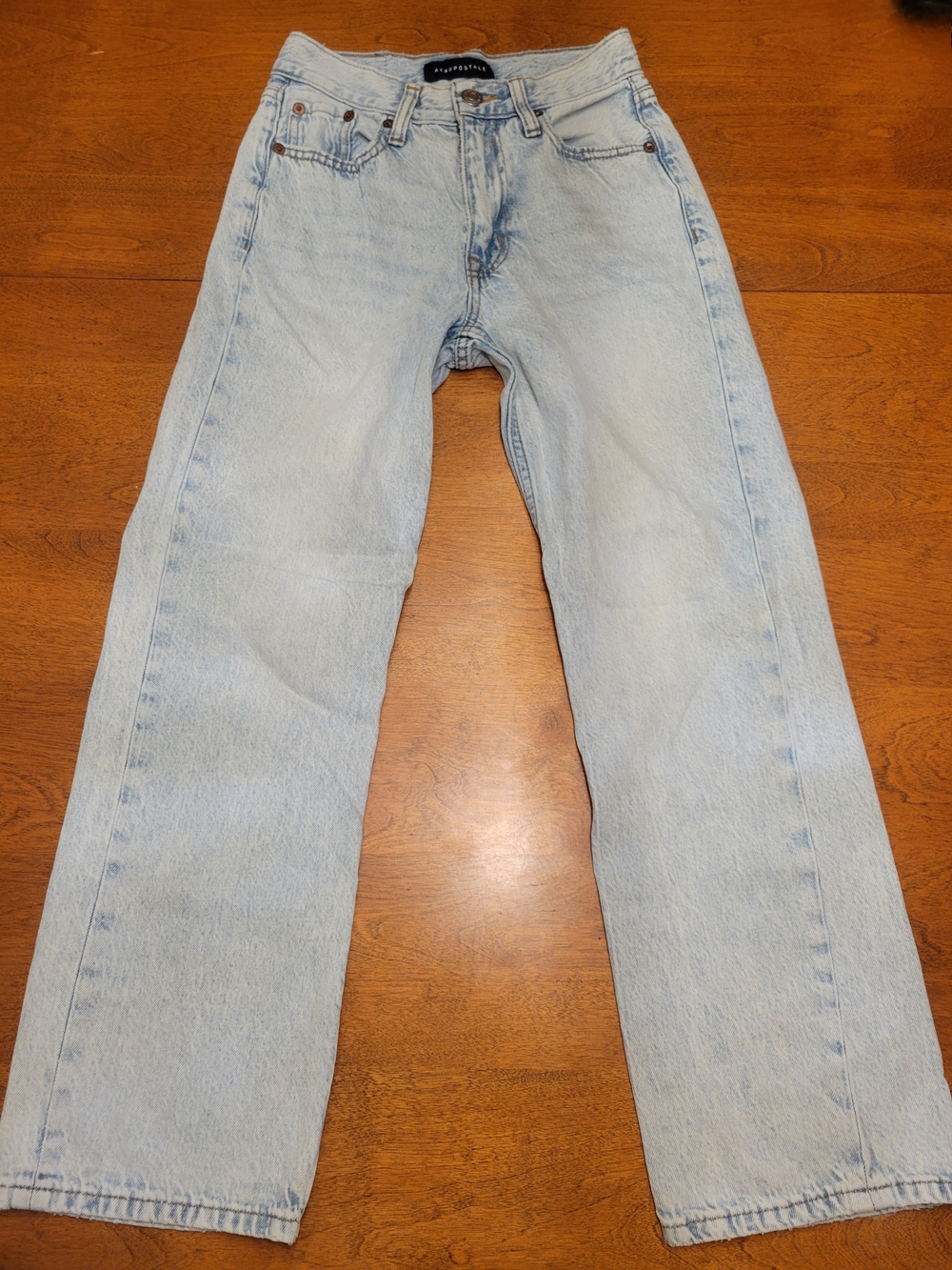 Petite 90s Baggy Jeans | High Rise | Light Wash  000S / 23P